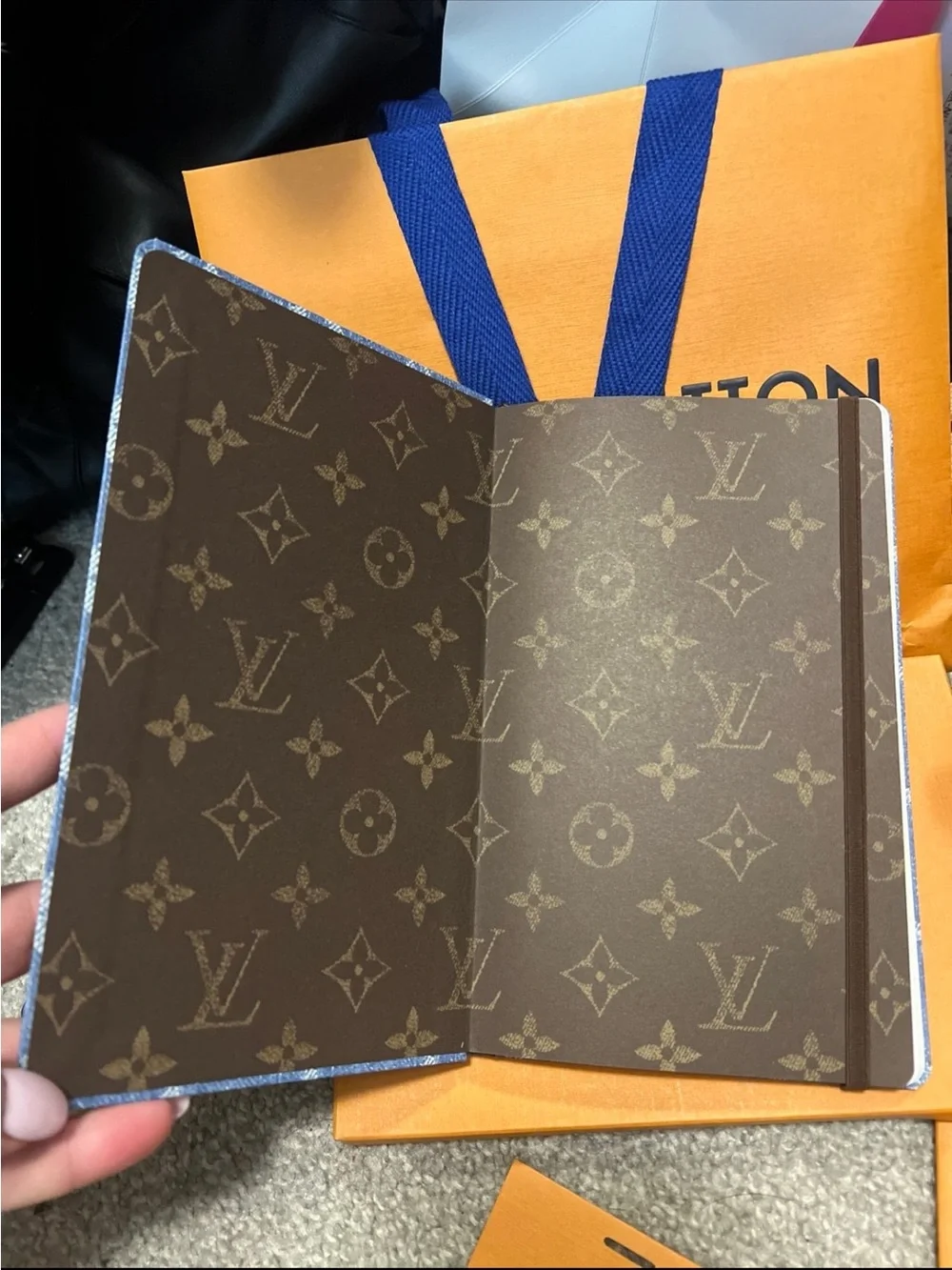 Louis Vuitton Denim Jane Notebook MM